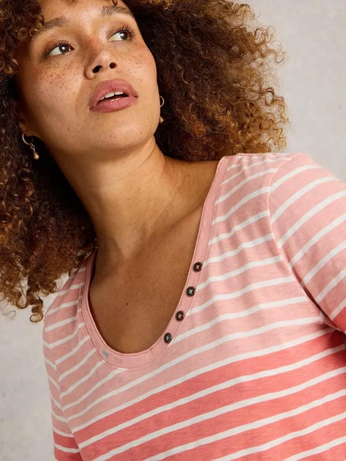 Women NADIA TEE Pink Multi White Stuff Tops and Tees Women NADIA TEE Pink Multi White Stuff Tops and Tees