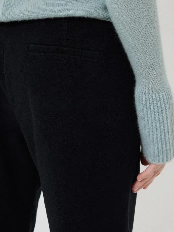Women Nevis Moleskin Trouser Navy Jigsaw Trousers