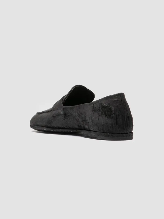 Women Officine Creative Footwear BLAIR DD 001 Black Leather Penny Loafers Women Officine Creative Footwear BLAIR DD 001 Black Leather Penny Loafers