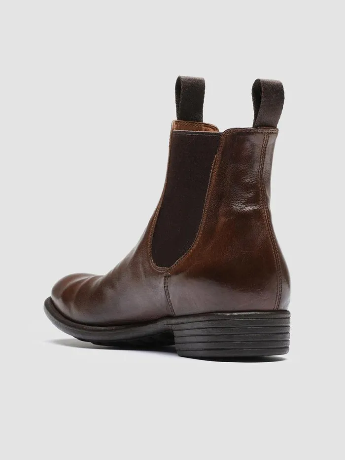 Women Officine Creative Footwear CALIXTE 004 Brown Leather Chelsea Boots Women Officine Creative Footwear CALIXTE 004 Brown Leather Chelsea Boots