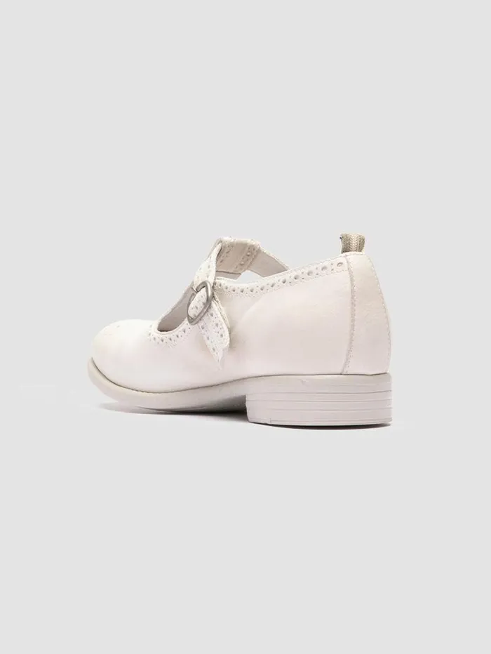 Women Officine Creative Footwear CALIXTE 080 White Leather TBar Shoes Women Officine Creative Footwear CALIXTE 080 White Leather TBar Shoes