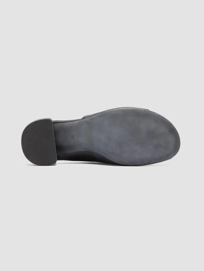 Women Officine Creative Footwear HADRY 008 Black Leather Slide Sandals Women Officine Creative Footwear HADRY 008 Black Leather Slide Sandals