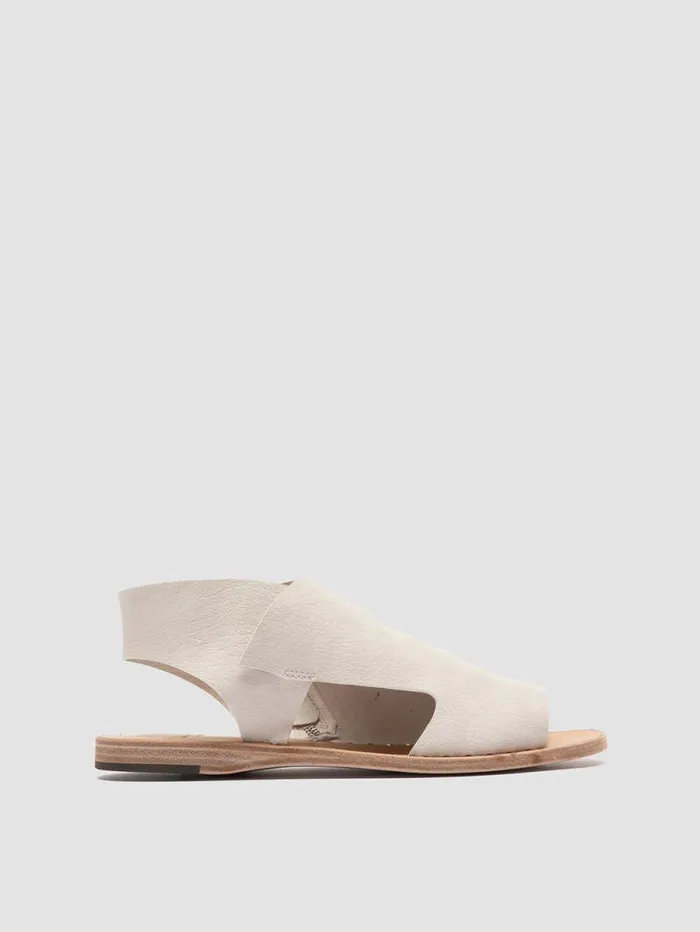 Women Officine Creative Footwear ITACA 033 White Leather Sandals