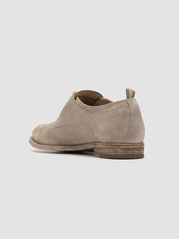Women Officine Creative Footwear LEXIKON 501 Ivory Suede Derby Shoes Women Officine Creative Footwear LEXIKON 501 Ivory Suede Derby Shoes