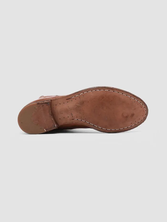 Women Officine Creative Footwear LEXIKON 528 Brown Leather Booties