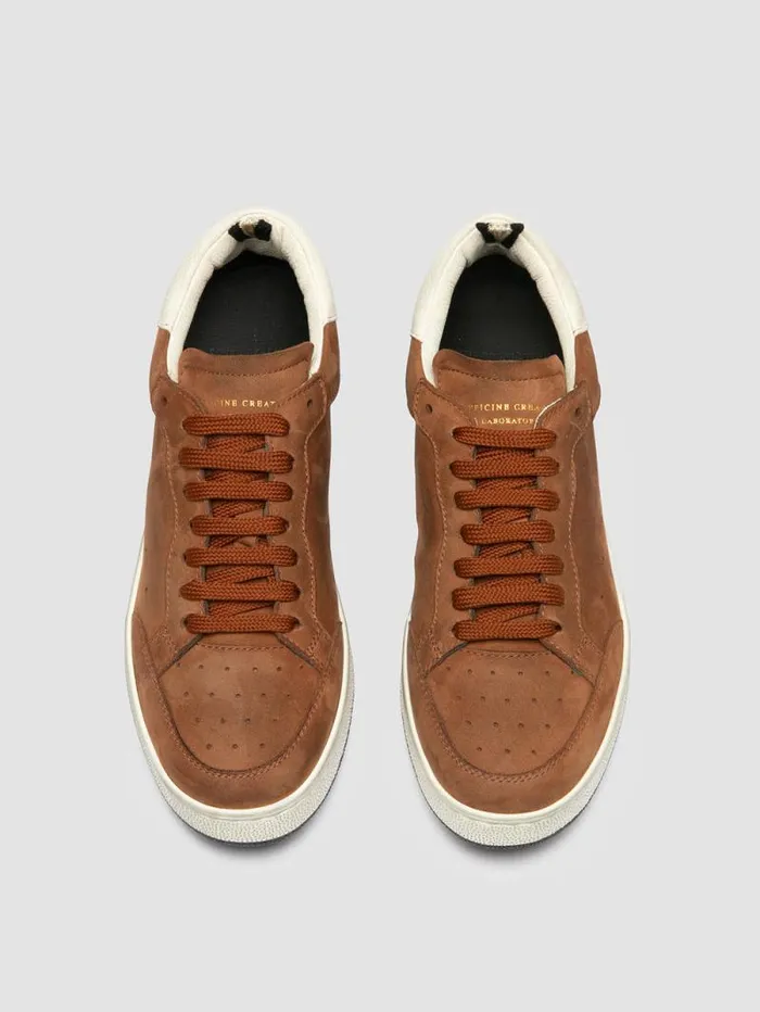 Women Officine Creative Footwear THE ANSWER 102 Light Brown Nubuck Low Top Sneakers Women Officine Creative Footwear THE ANSWER 102 Light Brown Nubuck Low Top Sneakers