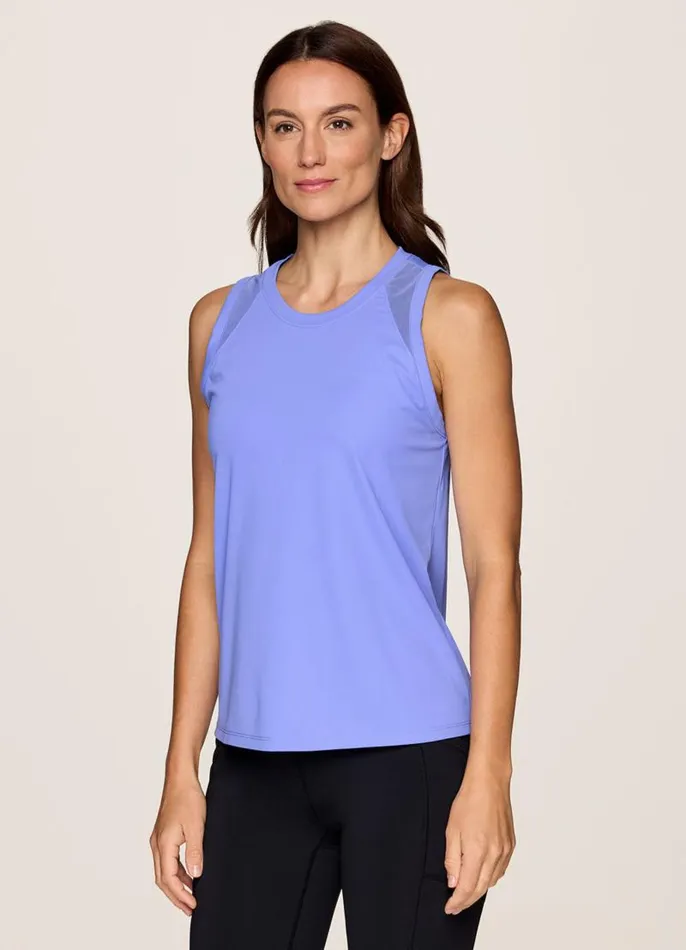Women On The Run Tank Periwinkle RBX Active Tanks
