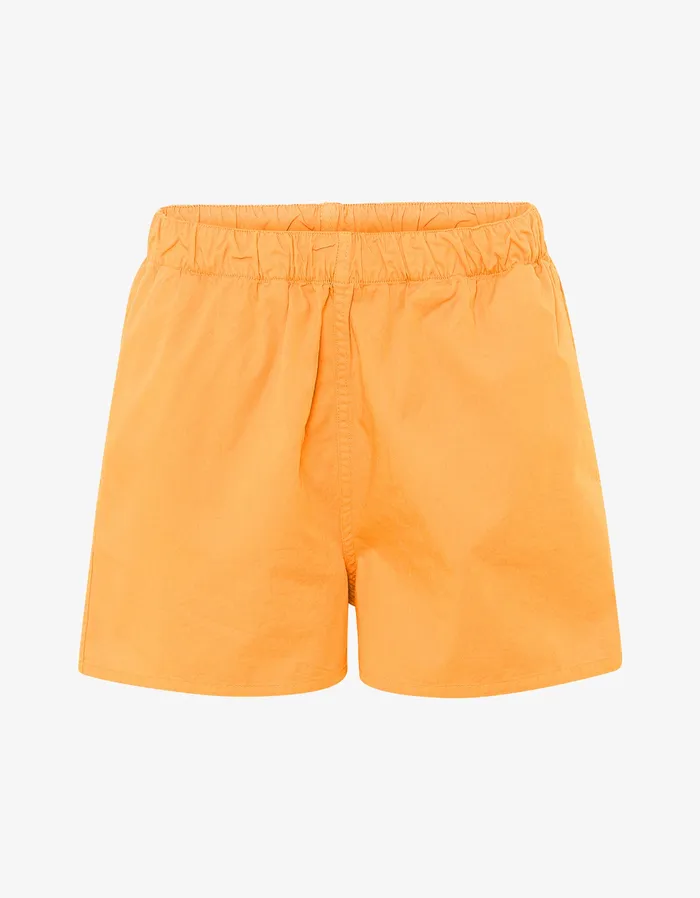 Women Organic Twill Shorts 8211 Sandstone Orange Shorts Colorfulstandard Women