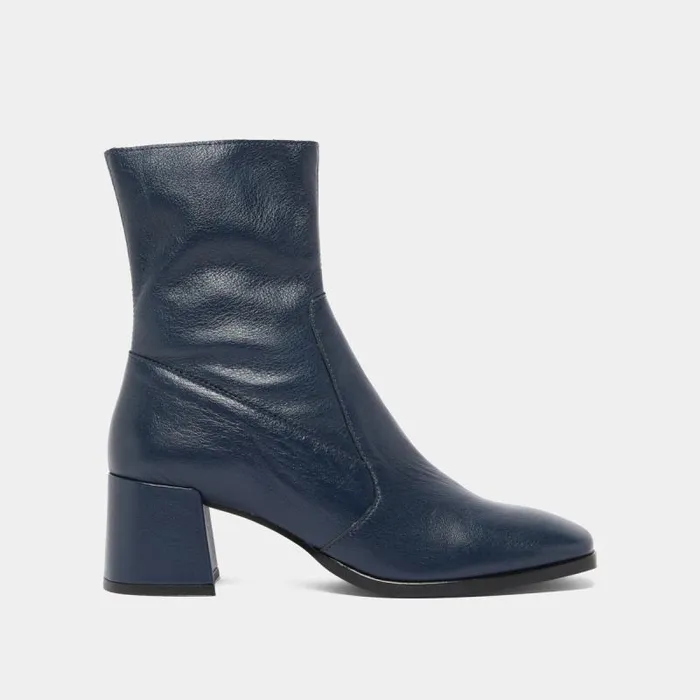Women Ovaltoe Ankle Boots Blue JONAK Ankle Boots Lowboots