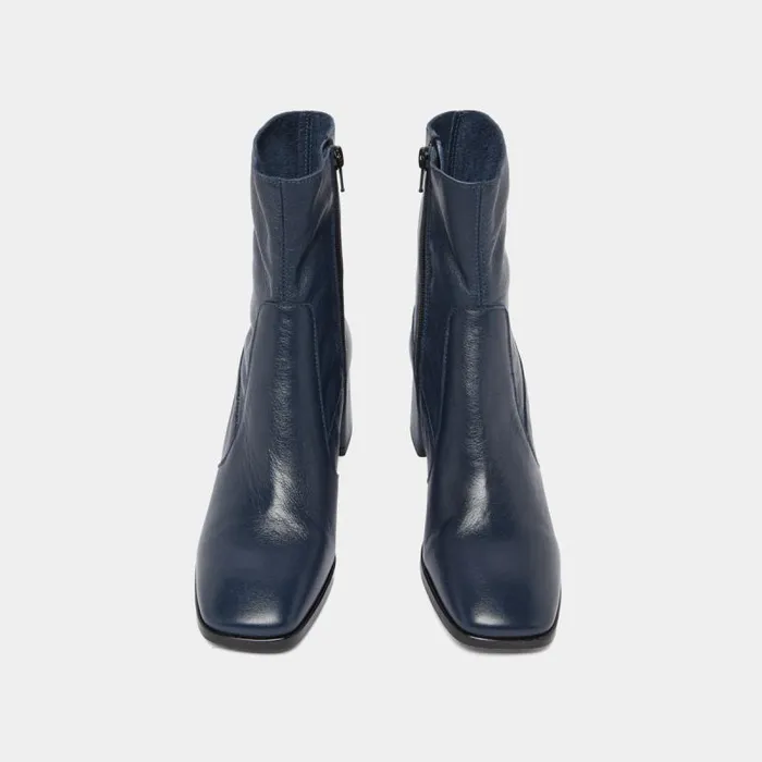 Women Ovaltoe Ankle Boots Blue JONAK Ankle Boots Lowboots