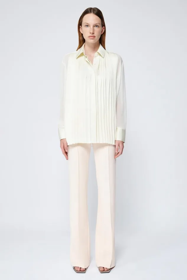 Women Pants and Bottoms Jonathan Simkhai Kenna Trouser Pink Tailored Pants