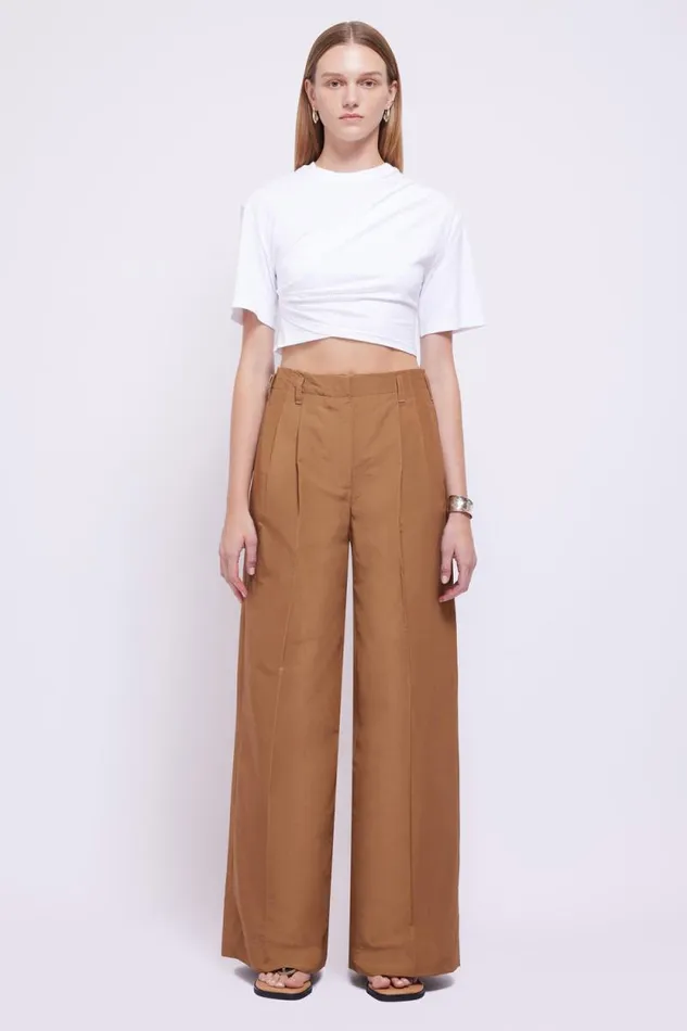 Women Pants and Bottoms Jonathan Simkhai Leroy Cotton Pant