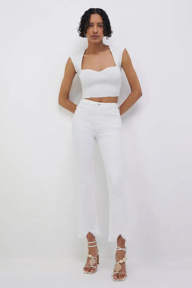 Women Pants and Bottoms Jonathan Simkhai River Straight Leg Denim