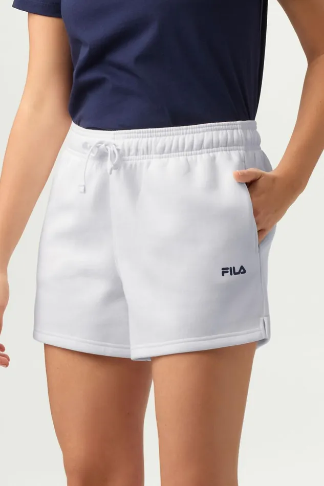 Women Pants and Shorts Fila Sportstyle Linear Logo Short Women Pants and Shorts Fila Sportstyle Linear Logo Short