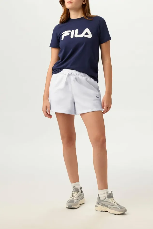 Women Pants and Shorts Fila Sportstyle Linear Logo Short Women Pants and Shorts Fila Sportstyle Linear Logo Short