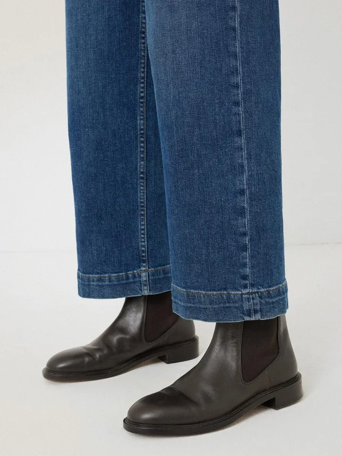 Women Pembridge Leather Chelsea Boot Brown Jigsaw Boots