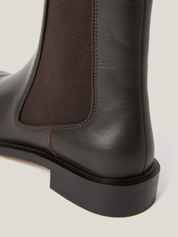 Women Pembridge Leather Chelsea Boot Brown Jigsaw Boots
