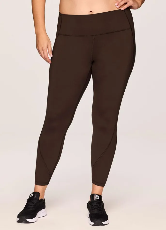 Women Plus Step It Up Tech Flex Legging Coffee RBX Active Leggings