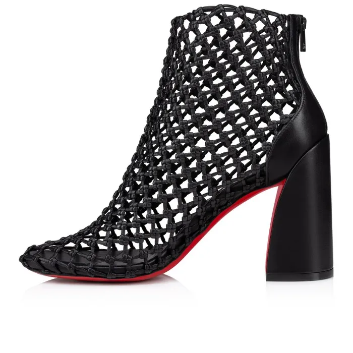 Women Porlibooty 85 Mm Low Boots 8211 Nappa Leather 8211 Black Christian Louboutin Boots