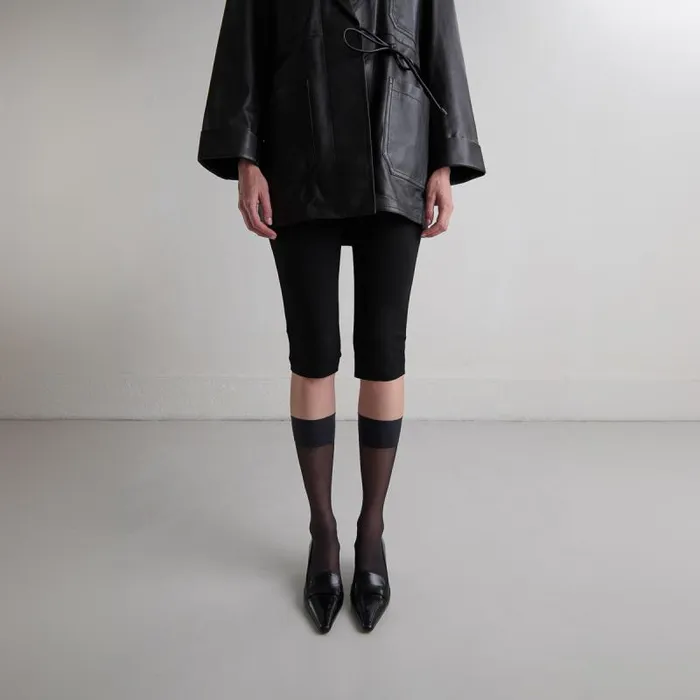 Women Pumps With Wide Slit On Top Black JONAK Loafers