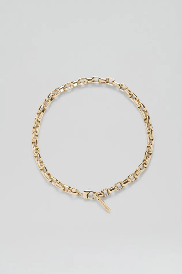 Women ROLO CHAIN CHOKER LIGHTGOLD Jewelry Scanlan Theodore