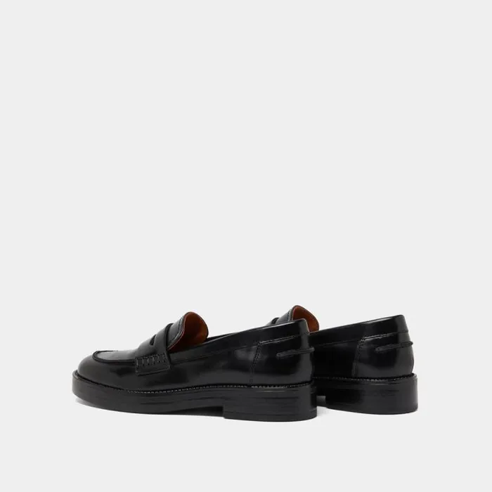 Women Roundtoed Loafers Black JONAK Loafers Women Roundtoed Loafers Black JONAK Loafers