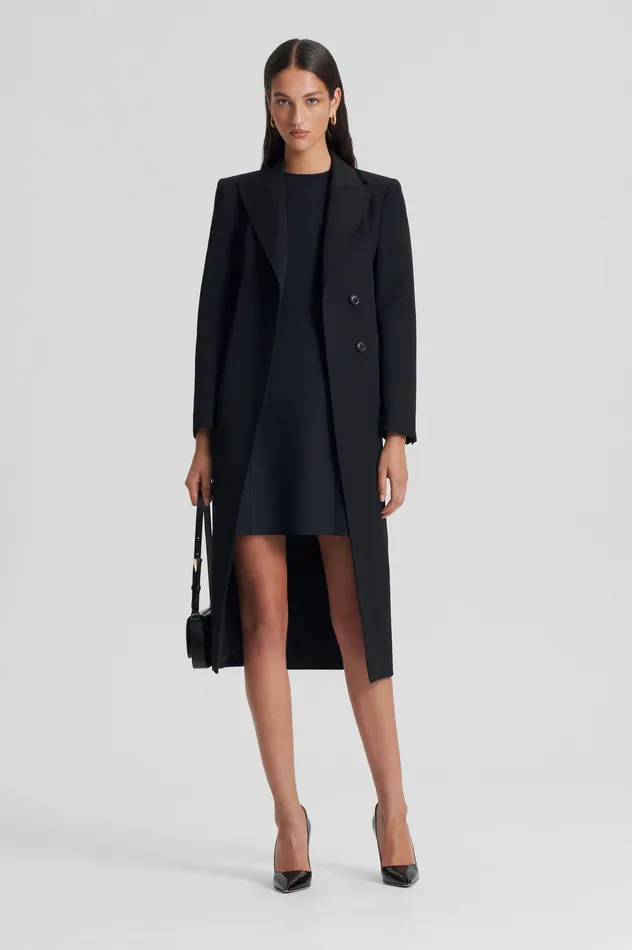 Women Scanlan Theodore SCUBA MINI DRESS BLACK Dresses Women Scanlan Theodore SCUBA MINI DRESS BLACK Dresses