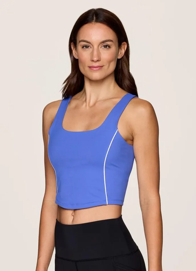 Women Sculpt It Super Soft Bra Tank Azure RBX Active Sports Bras
