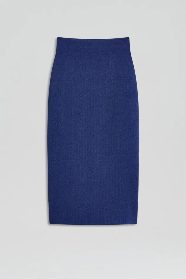 Women Skirts Scanlan Theodore CREPE KNIT PENCIL SKIRT ROYAL Women Skirts Scanlan Theodore CREPE KNIT PENCIL SKIRT ROYAL