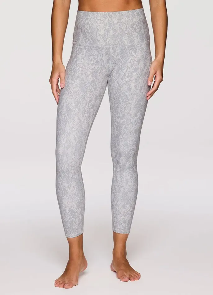Women Snakeskin Super Soft 78 Legging Light Grey RBX Active Leggings
