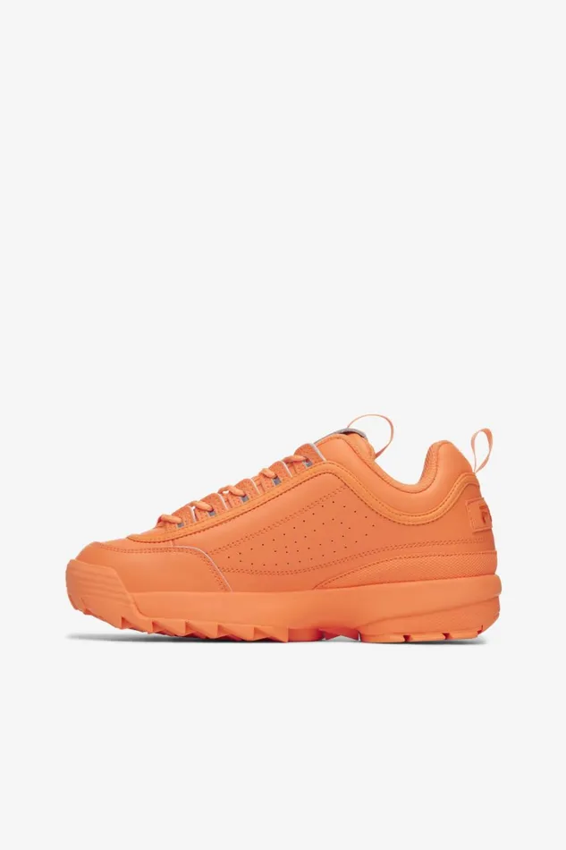 Women Sneakers Fila Disruptor 2 Premium 801 Tangerinetangerinepersimmon Orange