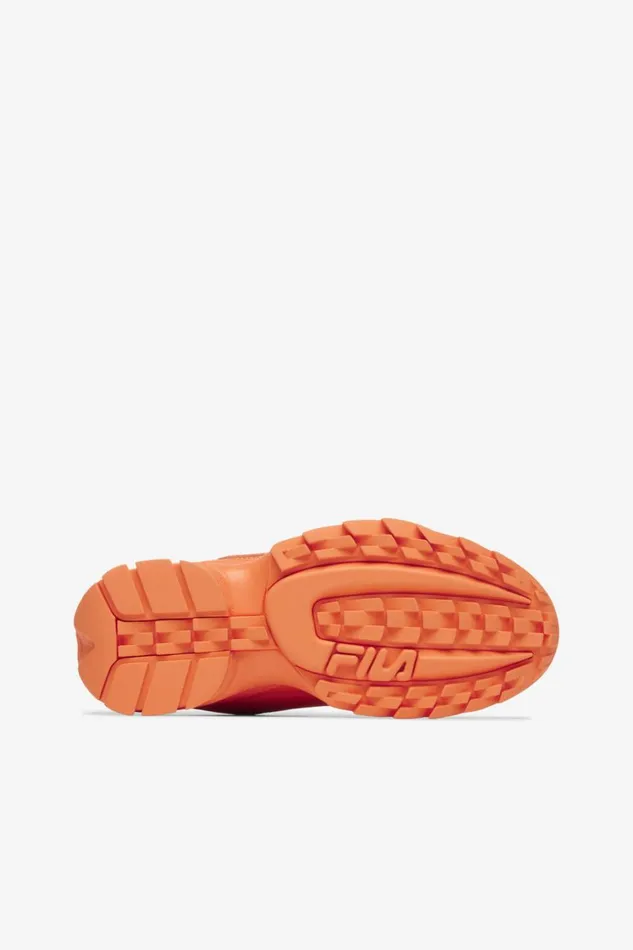 Women Sneakers Fila Disruptor 2 Premium 801 Tangerinetangerinepersimmon Orange