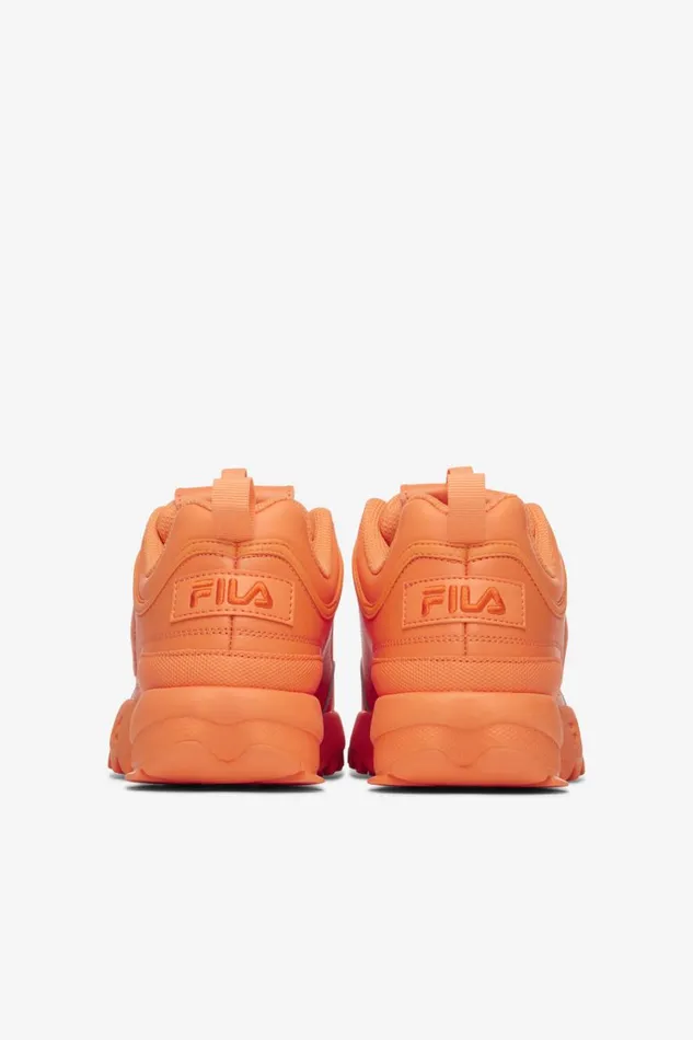 Women Sneakers Fila Disruptor 2 Premium 801 Tangerinetangerinepersimmon Orange