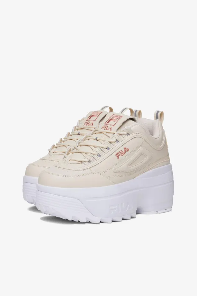 Women Sneakers Fila Disruptor 2 Wedge 920 Whitecap Graycorkwhitecap Gray