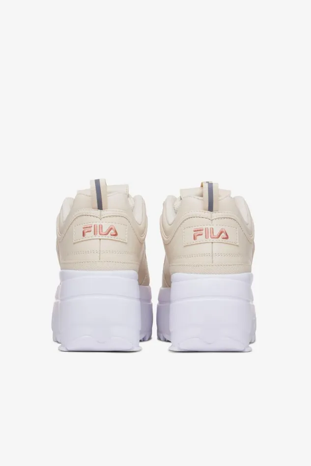Women Sneakers Fila Disruptor 2 Wedge 920 Whitecap Graycorkwhitecap Gray