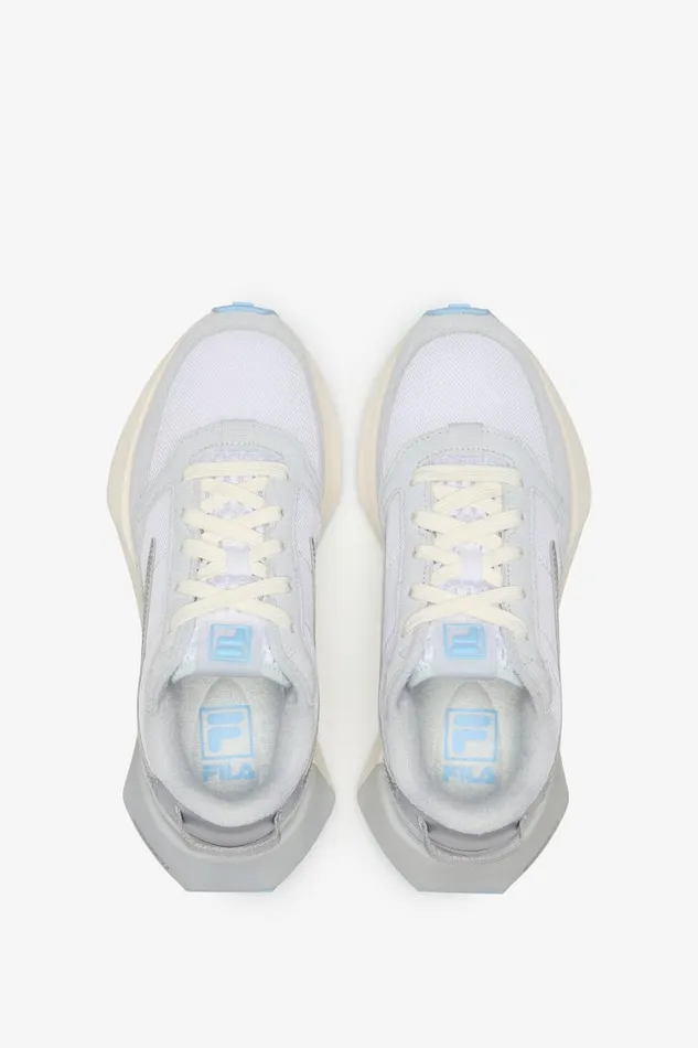 Women Sneakers Fila Fila Racer Energized 109 Whiteglacier Grayclear Sky