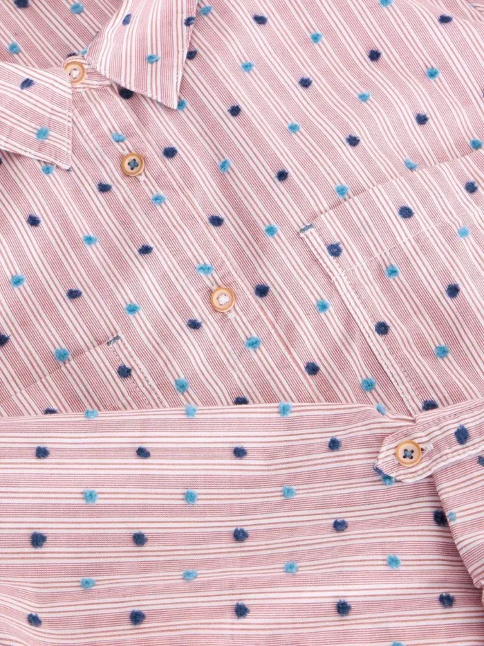 Women Sophie Organic Cotton Long Sleeve Shirt Pink Multi White Stuff Shirts and Blouses