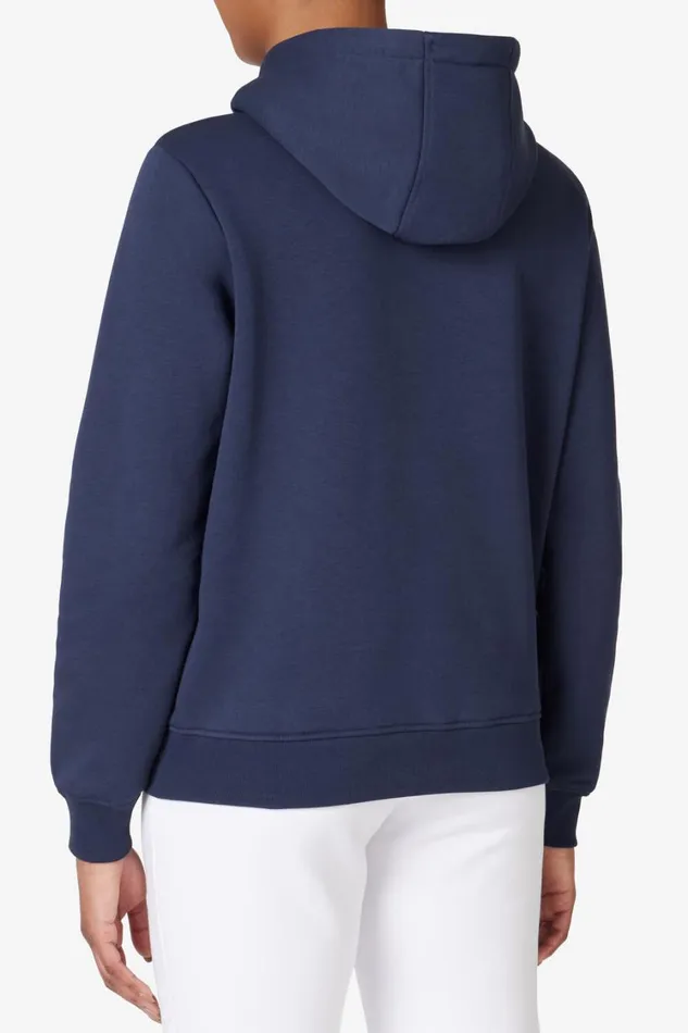 Women Sweatshirts and Hoodies Fila Classic Hoodie 400 Fila Navy