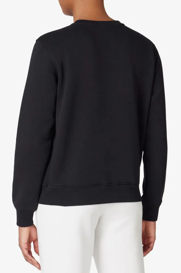 Women Sweatshirts and Hoodies Fila Classic Long Sleeve Crew