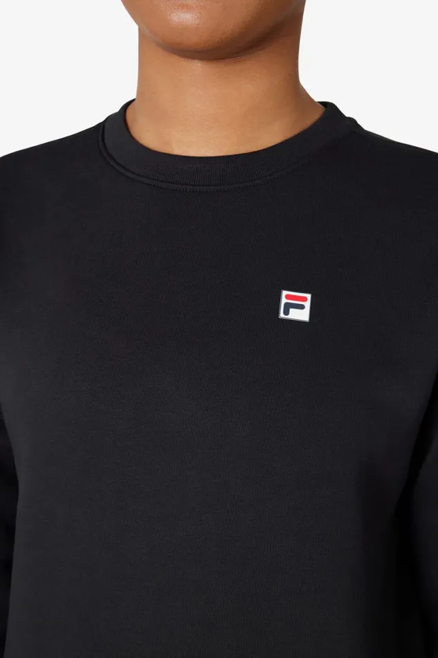 Women Sweatshirts and Hoodies Fila Classic Long Sleeve Crew