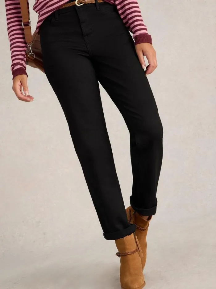 Women Taylor Full Length Straight Jean Black Denim White Stuff Jeans Women Taylor Full Length Straight Jean Black Denim White Stuff Jeans