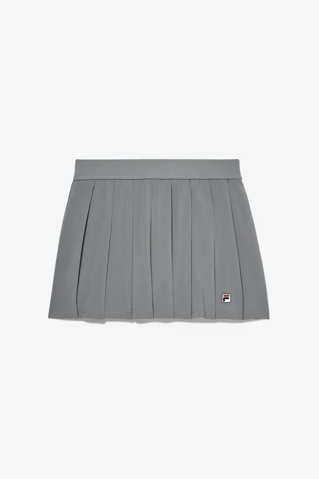 Women Tennis Fila Tennis Essentials Woven Pleated Skort 050 Monument