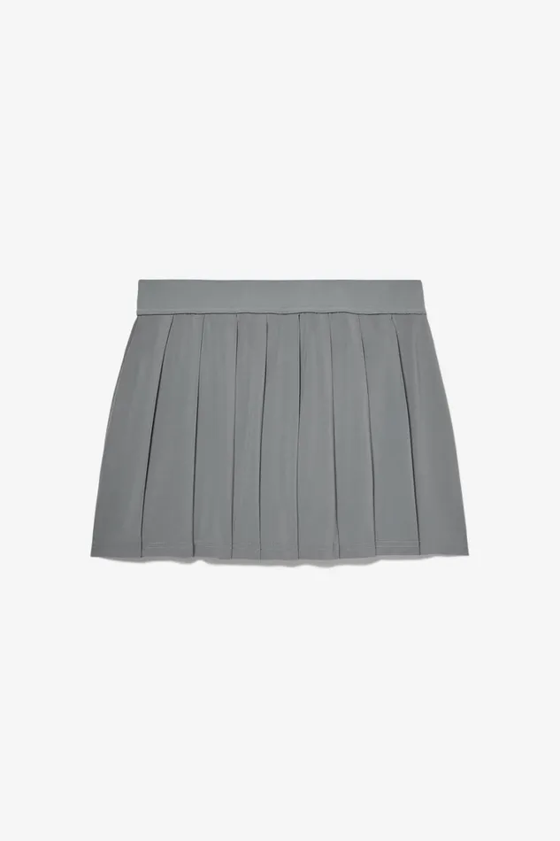 Women Tennis Fila Tennis Essentials Woven Pleated Skort 050 Monument