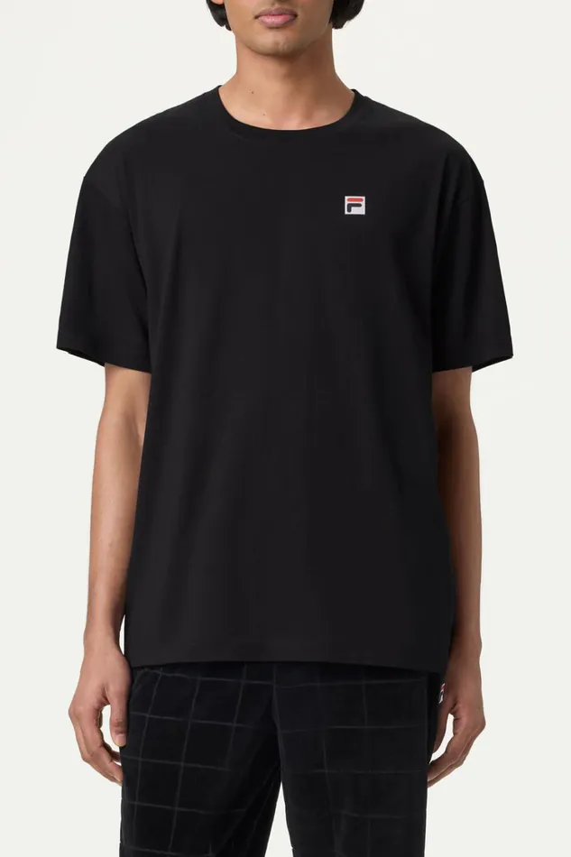 Women Tops and TShirts Fila Classic Relaxed Tee 001 Black Women Tops and TShirts Fila Classic Relaxed Tee 001 Black