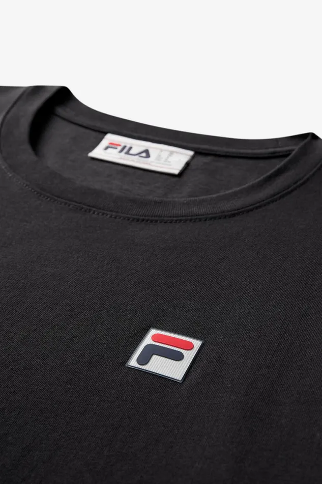 Women Tops and TShirts Fila Classic Relaxed Tee 001 Black Women Tops and TShirts Fila Classic Relaxed Tee 001 Black