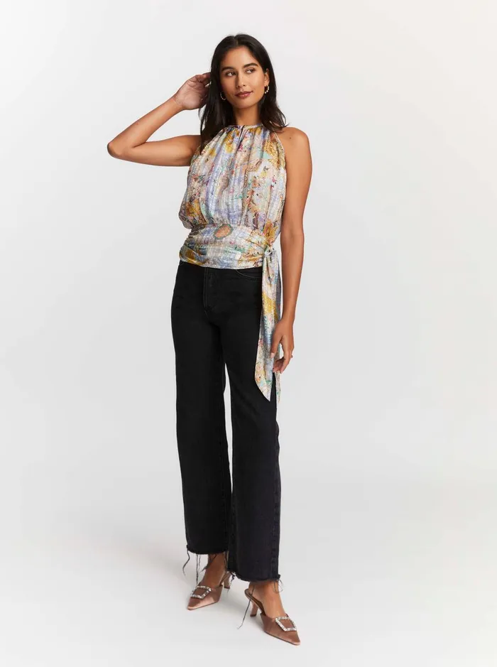 Women Tops Robert Graham AVA BLOUSE Multi