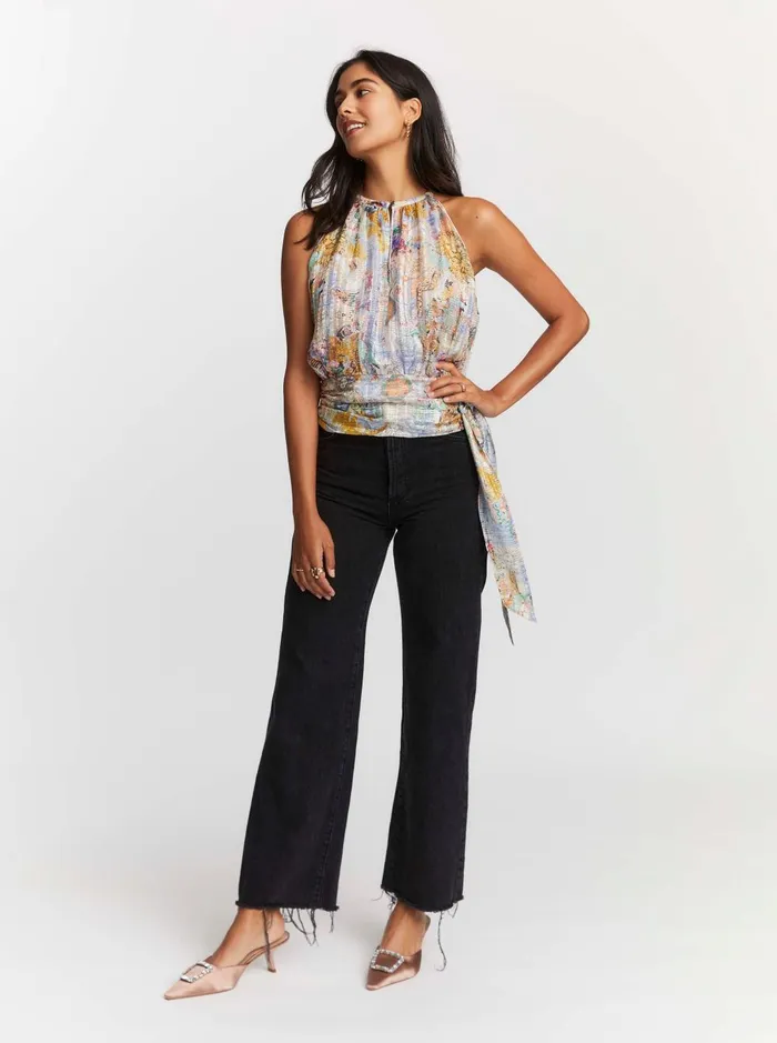 Women Tops Robert Graham AVA BLOUSE Multi