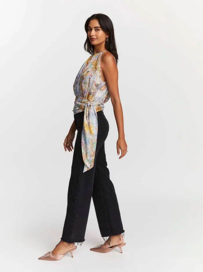 Women Tops Robert Graham AVA BLOUSE Multi