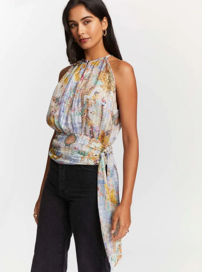 Women Tops Robert Graham AVA BLOUSE Multi