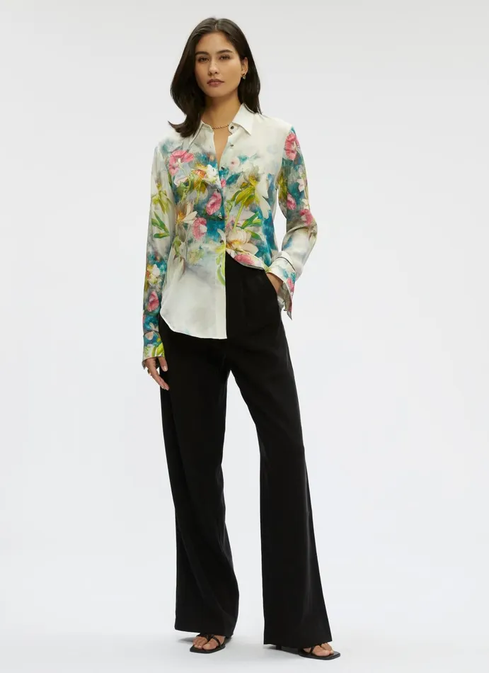 Women Tops Robert Graham GABRIELA LONG SLEEVE SHIRT Multi